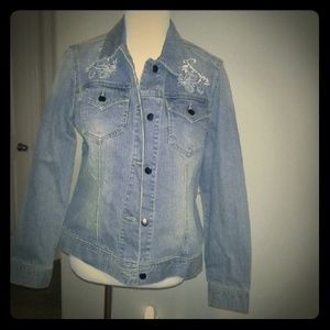 Embroidered Denim Jacket